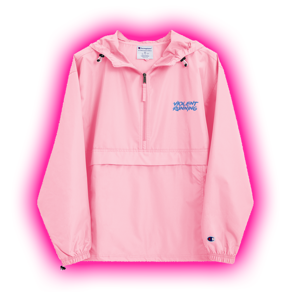 Embroidered Packable Jacket