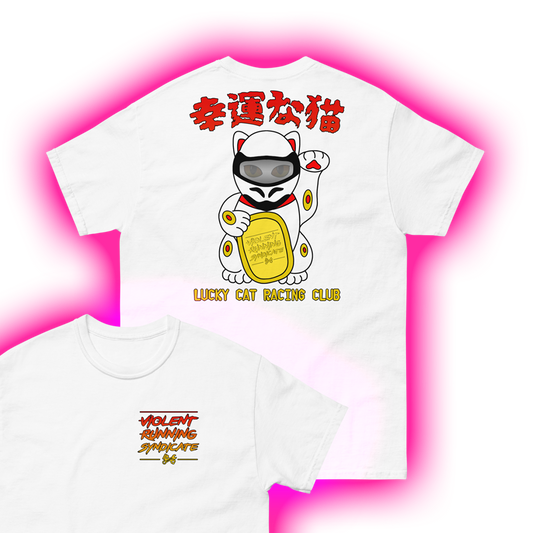 Camiseta Lucky Cat Racing Club